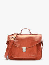 Cross Body Tas Melle George Ginger Leder Paul marius Bruin ginger GEORGGIN